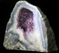 Amethyst & Agate Geode From Brazil - lbs #34447-3